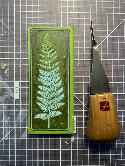 Fern & Stars Mid-Profile Rope Trucker Hat