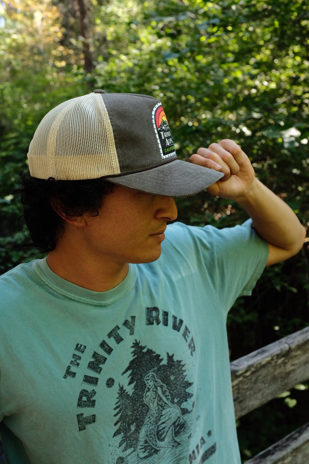 Trinity Alps Corduroy Trucker Hat