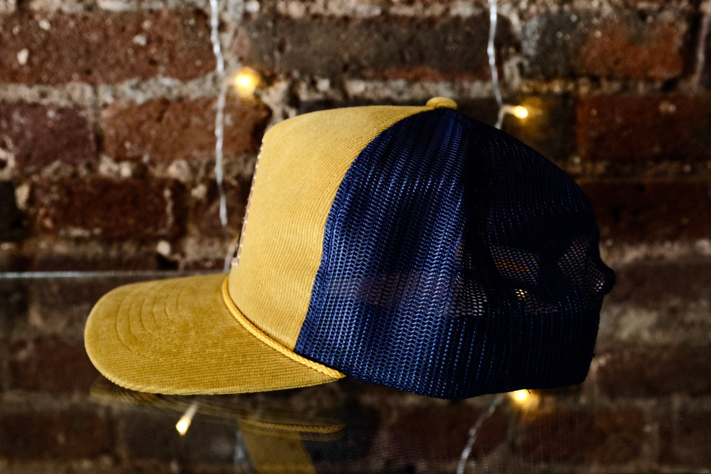 Trinity River Corduroy Trucker Hat