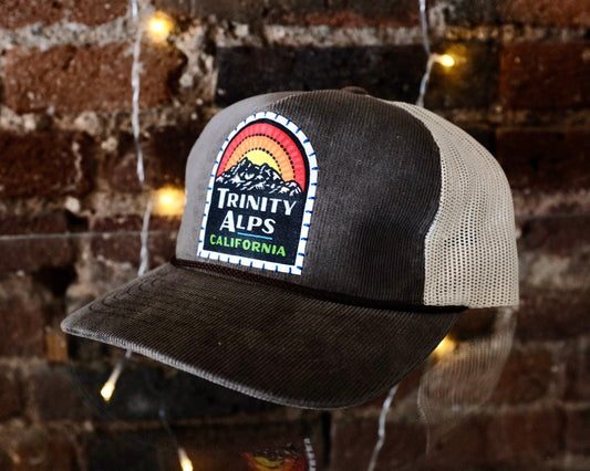 Trinity Alps Corduroy Trucker Hat
