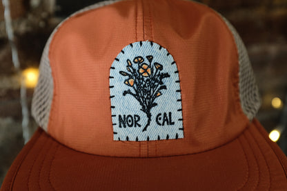 NorCal Poppies Mesh Hat